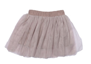 Falda de tull malva