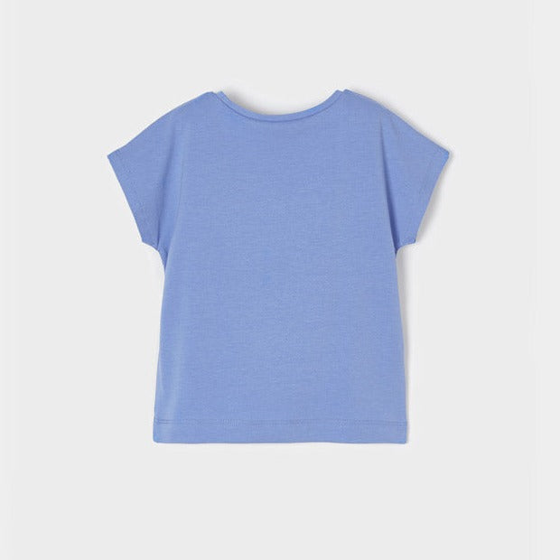 Camiseta azul niña new arrivals