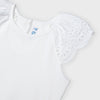 Camiseta tirantes puntillas niña Mayoral