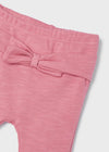 Conjunto 3 piezas leggings color Azalea ECOFRIENDS recién nacida niña  Mayoral