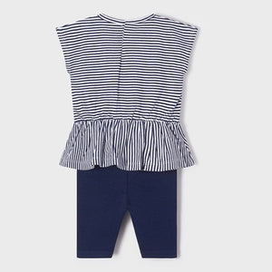 Conjunto leggings estampado bebé niña. Mayoral