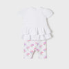 Conjunto leggings estampado bebé niña. Mayoral