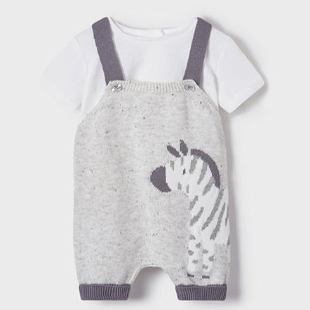 Conjunto peto punto color Lumar Vig ECOFRIENDS recién nacido niño Mayoral