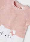 Conjunto polaina  Blossom ECOFRIENDS recién nacida niña Mayoral