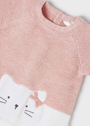 Conjunto polaina  Blossom ECOFRIENDS recién nacida niña Mayoral