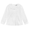 Blusa blanca cuello volante Dr Kid