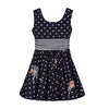 Vestido topos  con lazo Lapin House