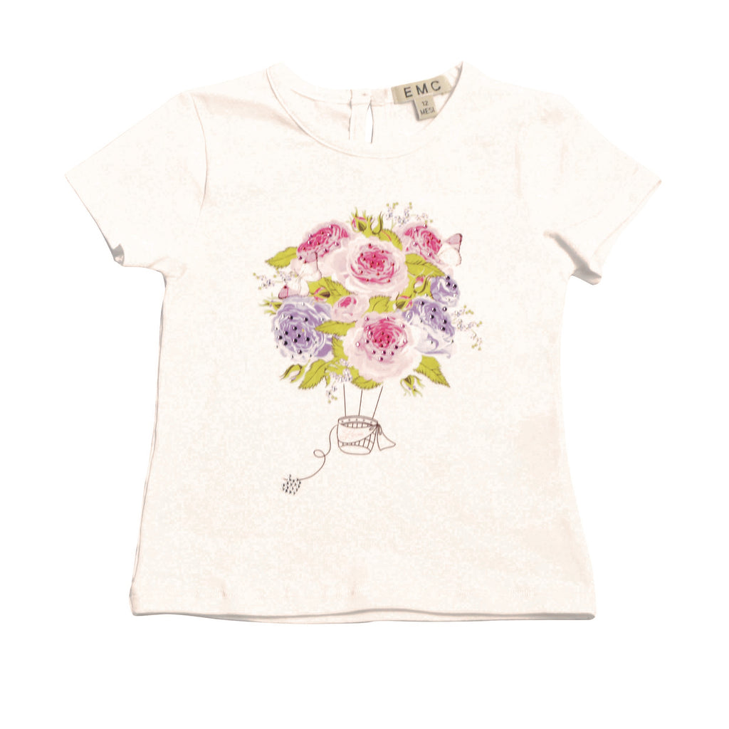 Camiseta flores