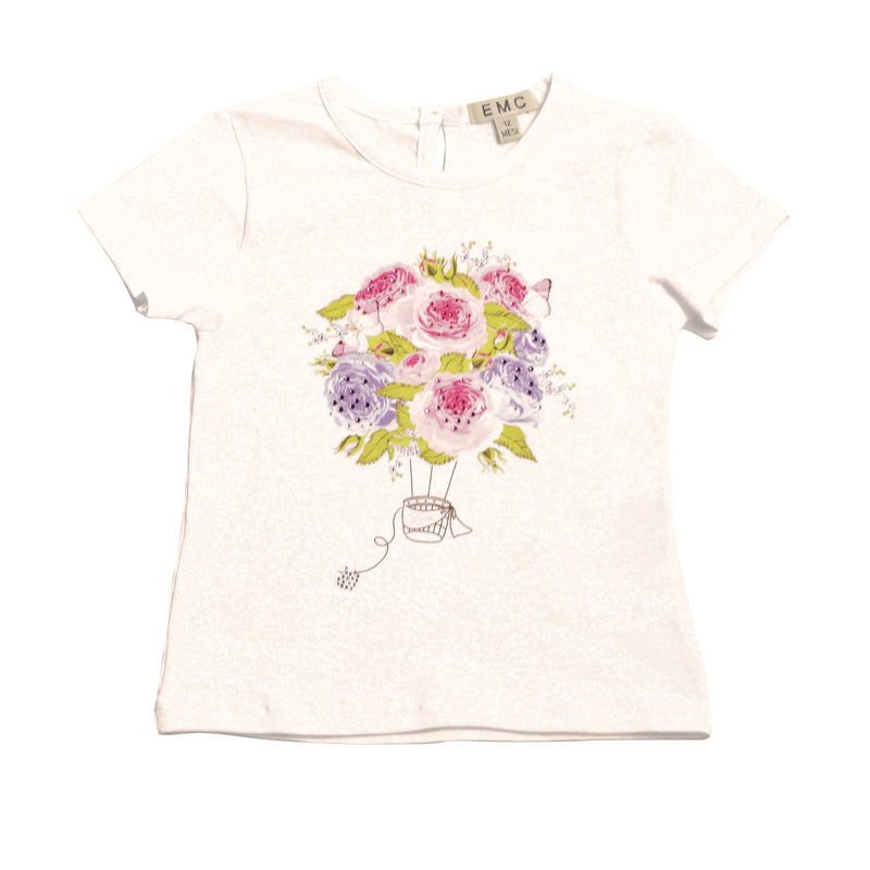 Camiseta flores