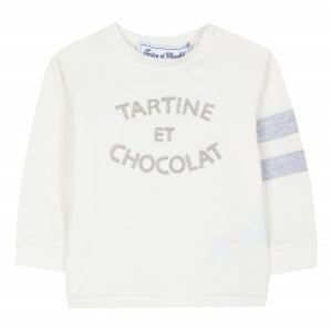 Camiseta Tartine et Chocolat manga larga