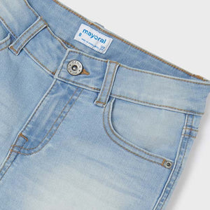 Pantalón corto tejano básico chica Mayoral