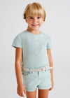 Pantalón corto sarga básico niña. Mayoral