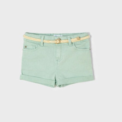 Pantalón corto sarga básico niña. Mayoral