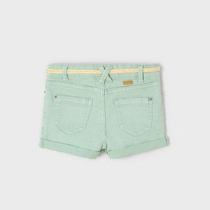 Pantalón corto sarga básico niña. Mayoral