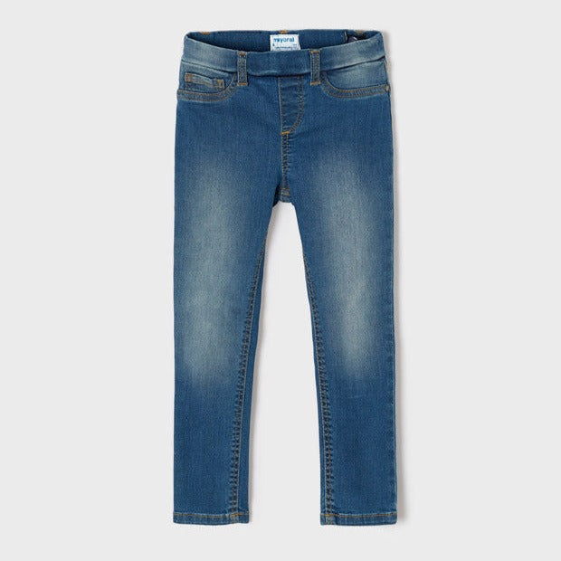 Pantalon tejano cerrado basico niña Mayoral
