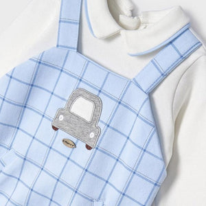 Pelele peto felpa estampada Mayoral