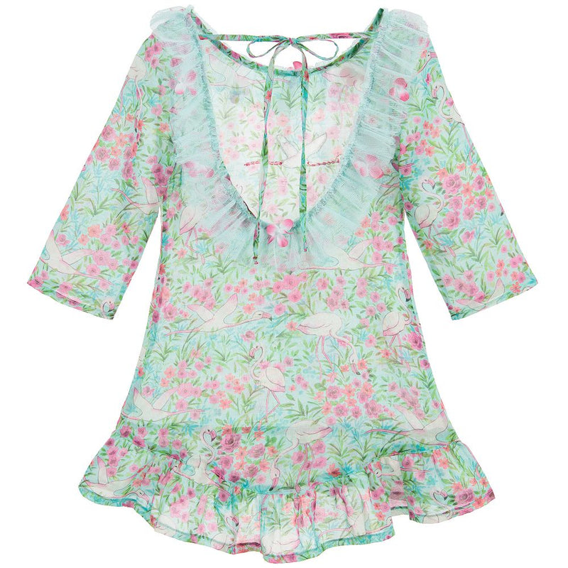 Vestido playa flamencos