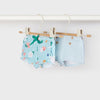 Set 2 pantalones cortos ECOFRIENDS recién nacida niña. Mayoral
