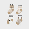 Set 4 calcetines recién nacido niño Mayoral