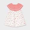Vestido combinado tricot recién nacida niña Mayoral
