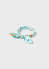 Vestido estampado ECOFRIENDS con diadema recién nacida niña Mayoral