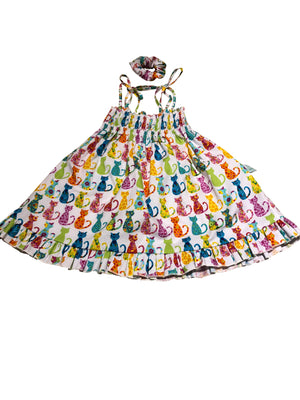 Vestido gatos
